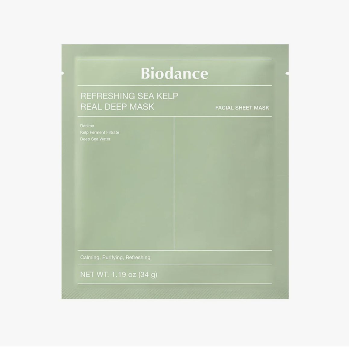 BIODANCE Refreshing Sea Kelp Face Gel Mask 1ea