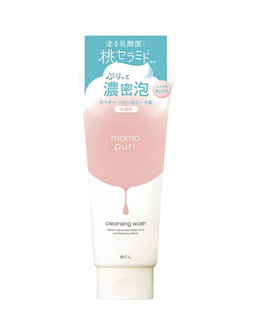 BCL Momopuri Peach Essence Moist Face Wash