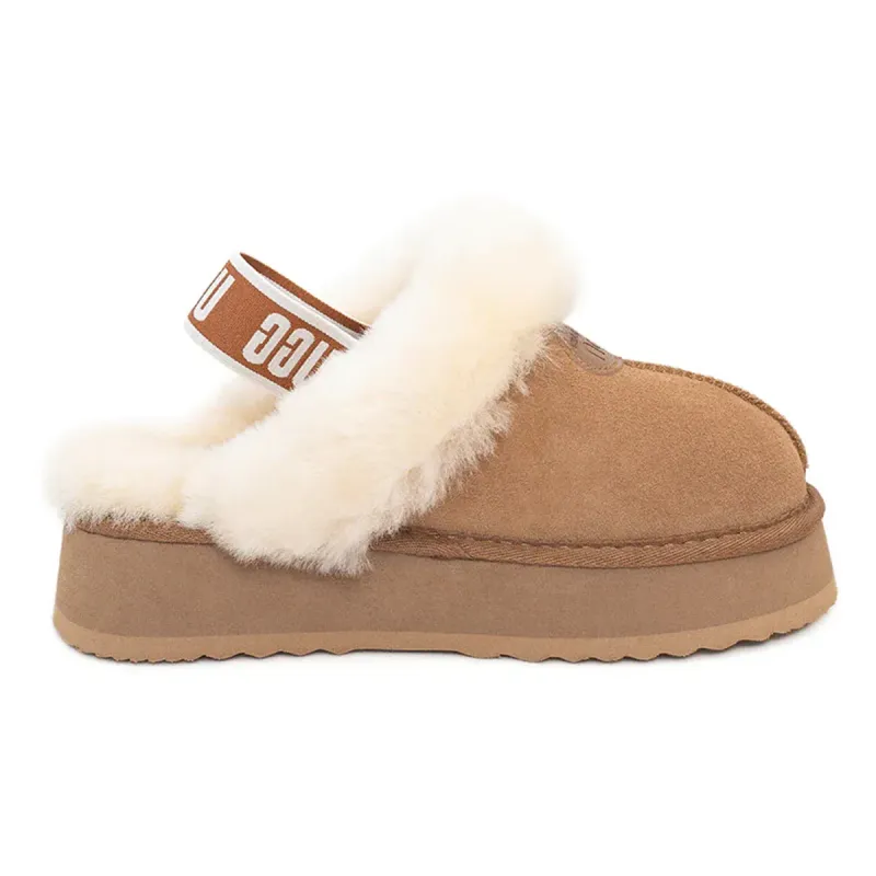Platform Strap Ugg Slippers
