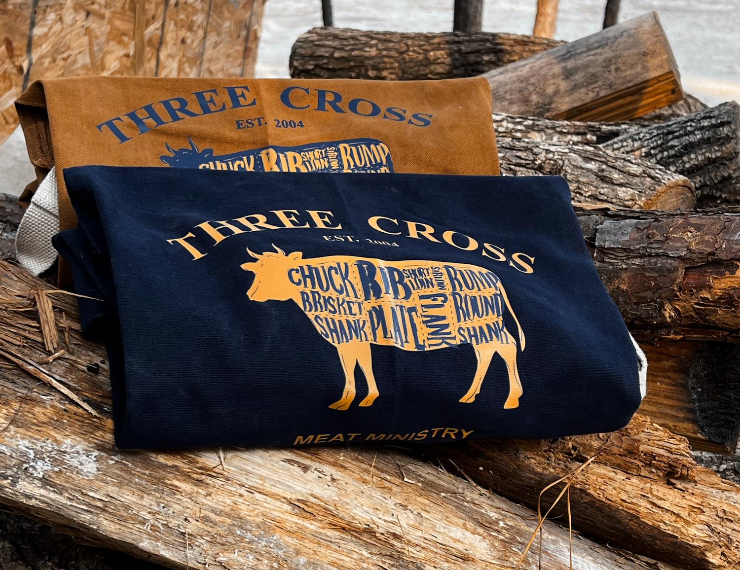 3Cross Cotton Canva Apron