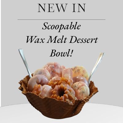 Scoopable Wax Melt Waffle Bowl
