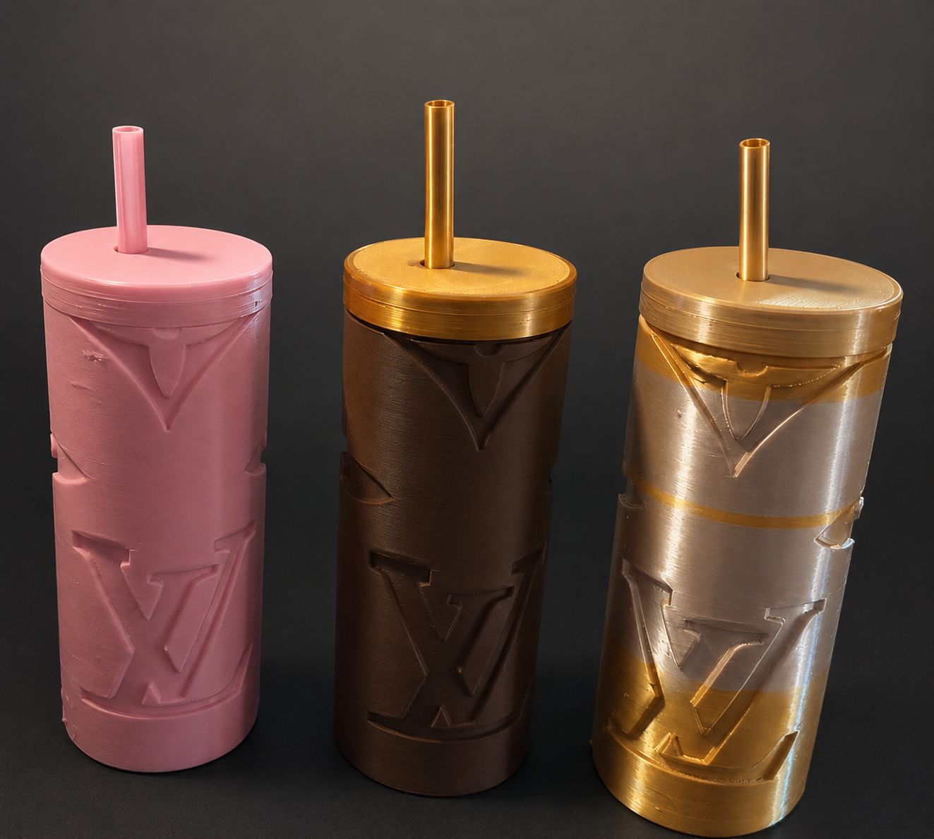 Inspired LV 3D Tumbler