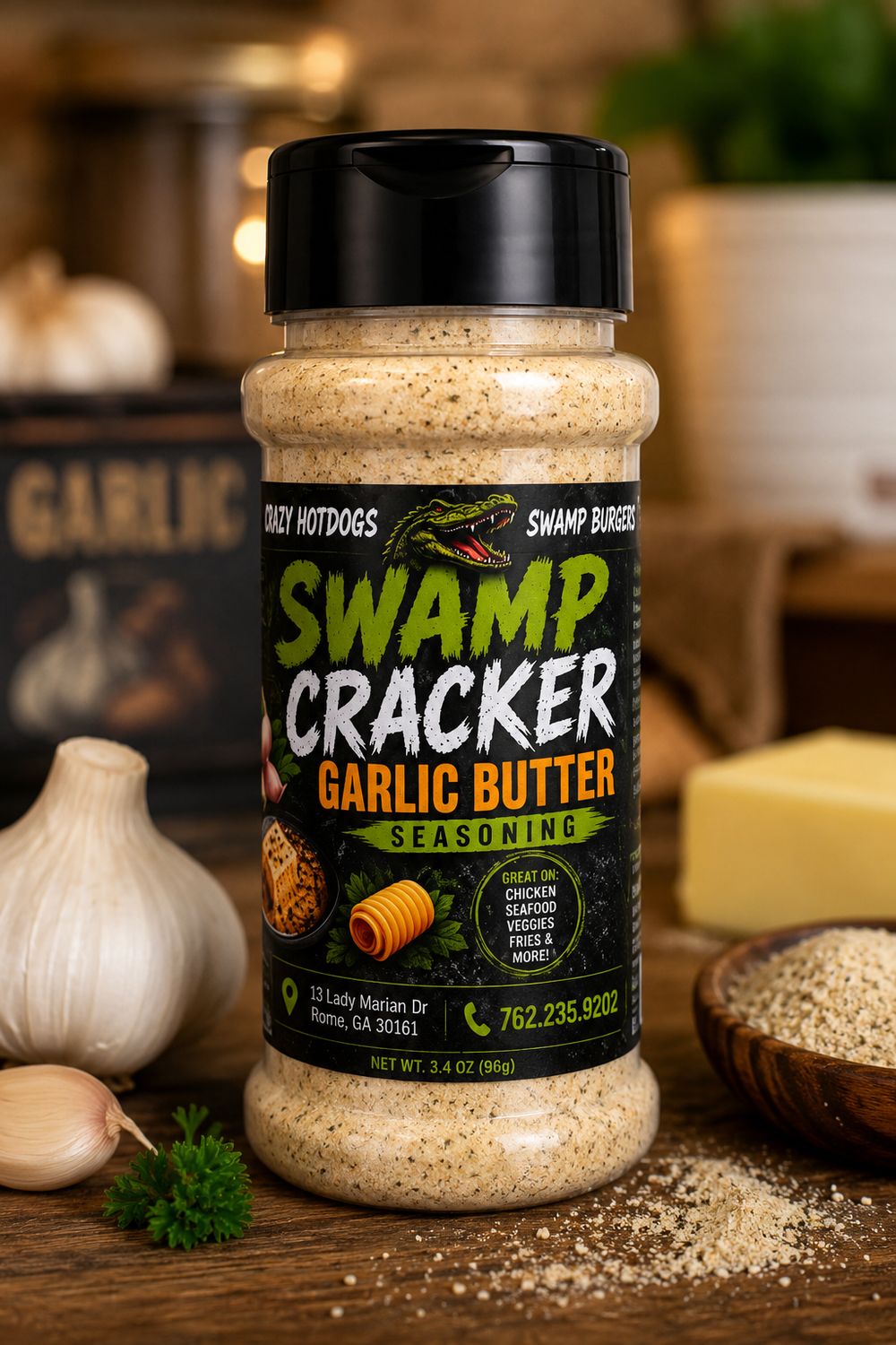 Garlic Butter Swamp Crack