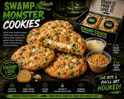 🐊 Swamp Monster Cookie