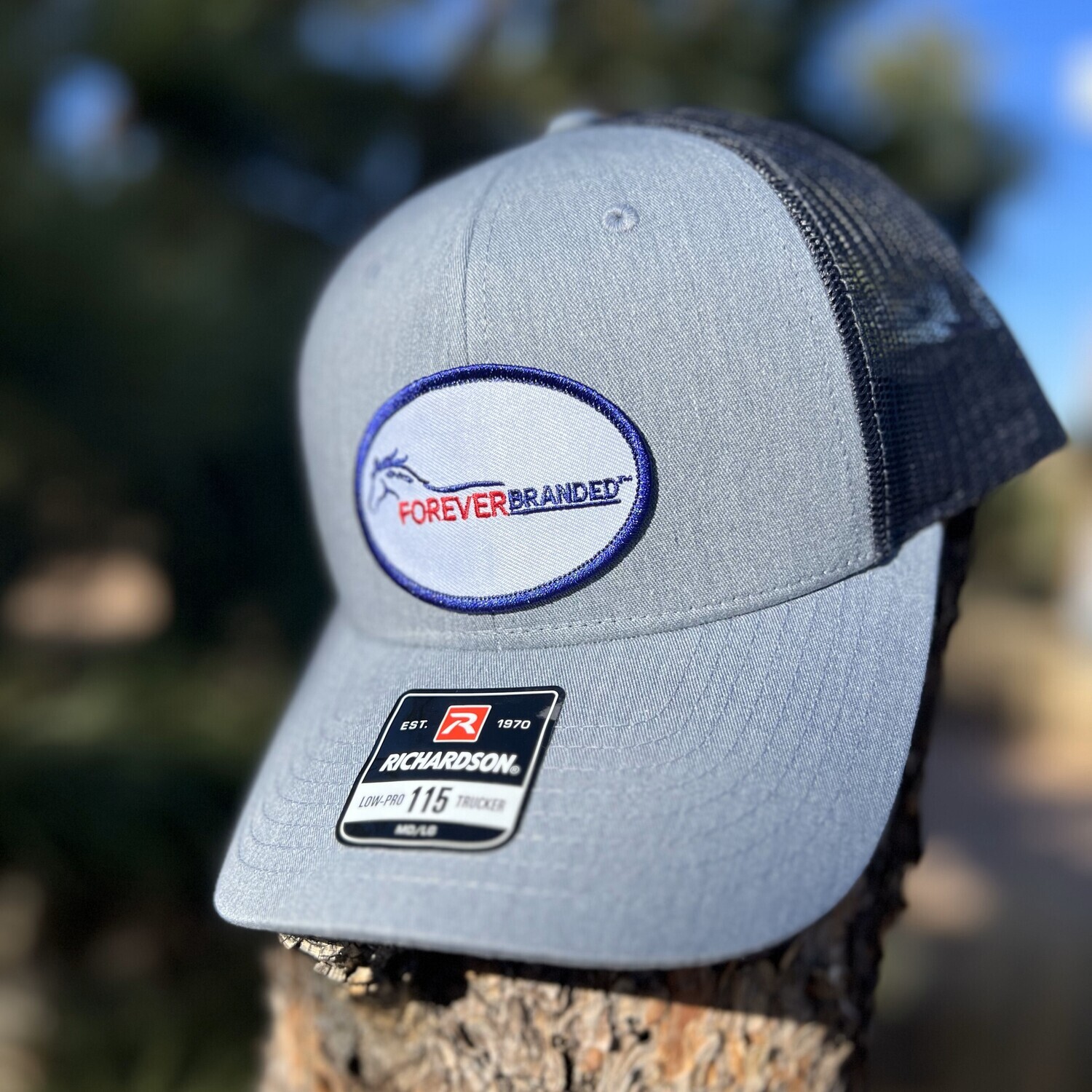 Structured Low-Profile Trucker Patch Hat