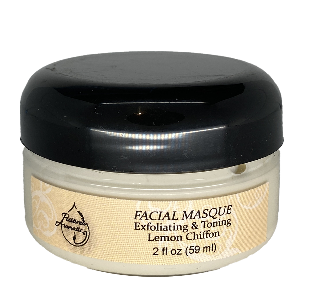 Face Masque - Exfoliating and Toning Lemon Chiffon, Size: 2 oz
