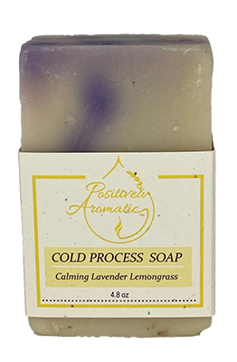 Cold Process Bar Soap - Calming Lavender Lemongrass