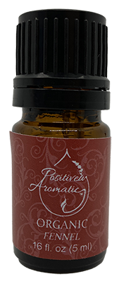 Fennel, Sweet Essential Oil Organic - #50063A01, Size: 5 ml