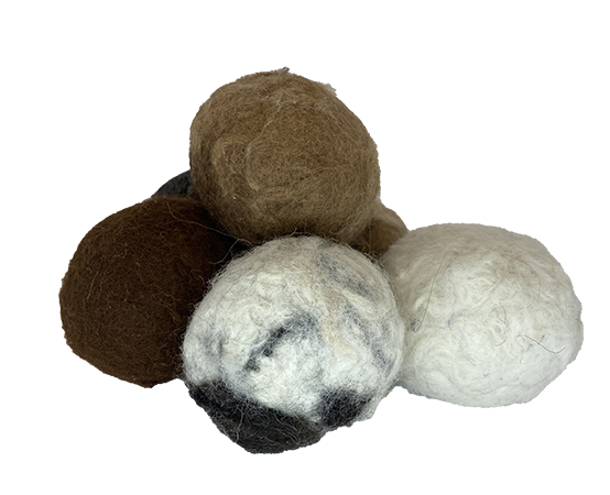 100% Natural Alpaca Dryer Balls - 3 count