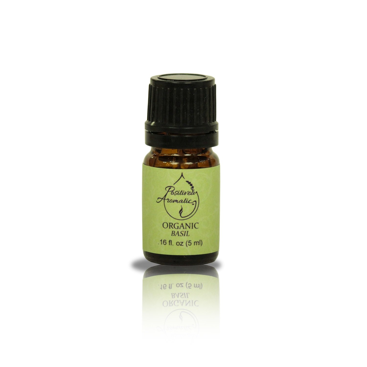 Basil, Sweet Organic Essential Oil #171101, Size: 5 ml