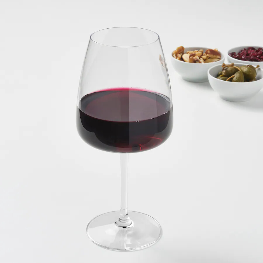 ДЮГРИП Бокал для красного вина, прозрачное стекло 580 мл