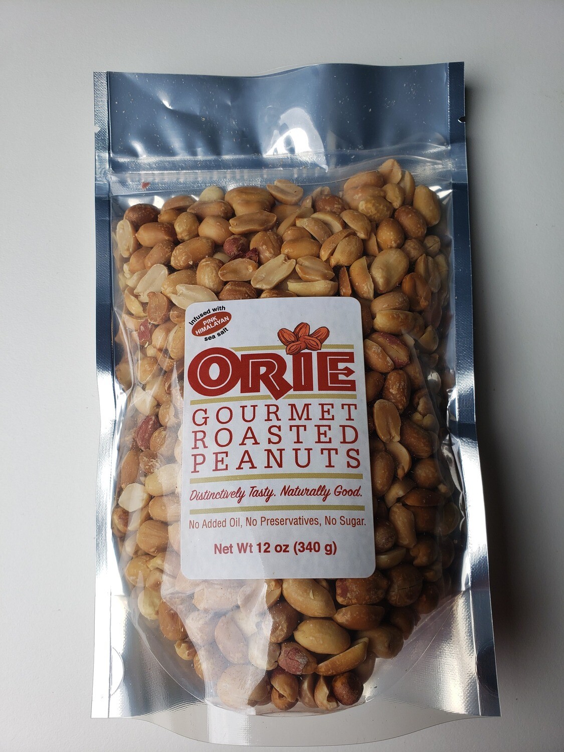 4 Packs of 12 oz Re-sealable Pouch - Lightly Salted