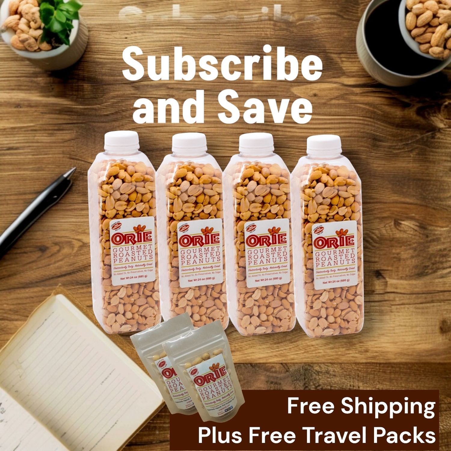 Subscribe and Save - Get 2 free travel size packs