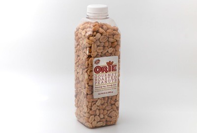 Gourmet Roasted Peanuts - 24 oz Size - Unsalted - Peeled