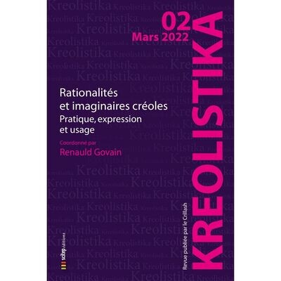 ebook – Kréolistika n°2 – Rationalités et imaginaires créoles