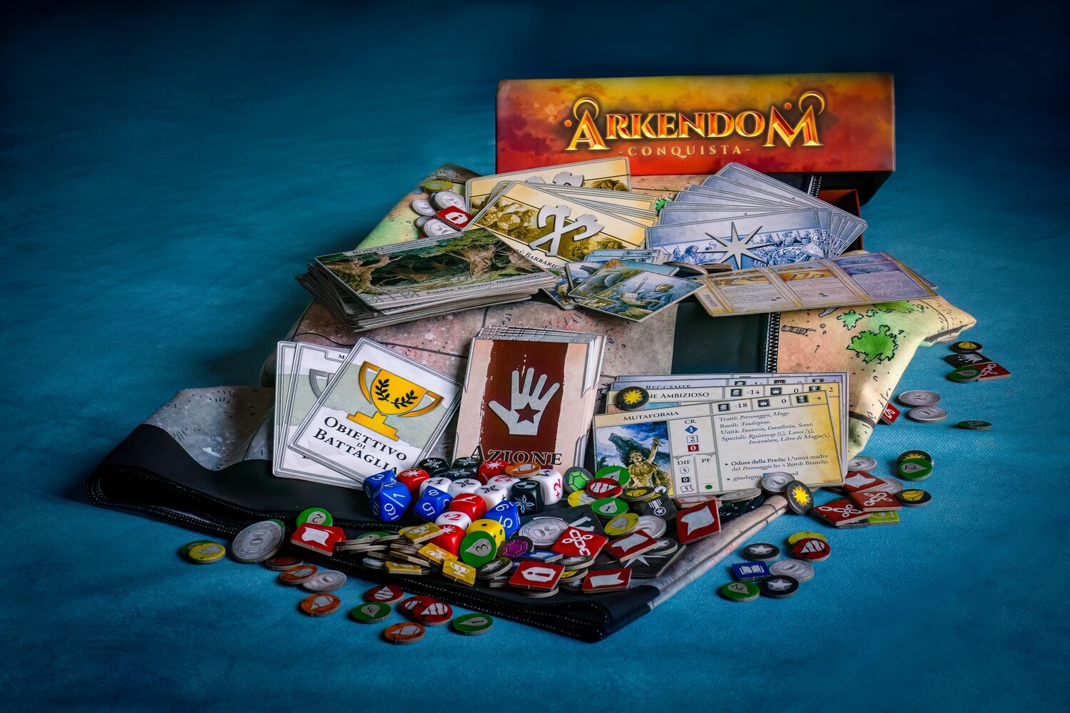 Arkendom Conquista, Starter Set (ITA) 
(PLAYER'S AID IN OMAGGIO!)
(SPEDIZIONE INCLUSA!)