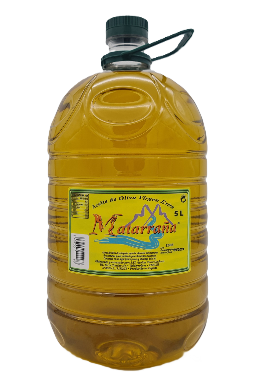 Matarraña - Aceite de Oliva Virgen Extra  - 5 ltr