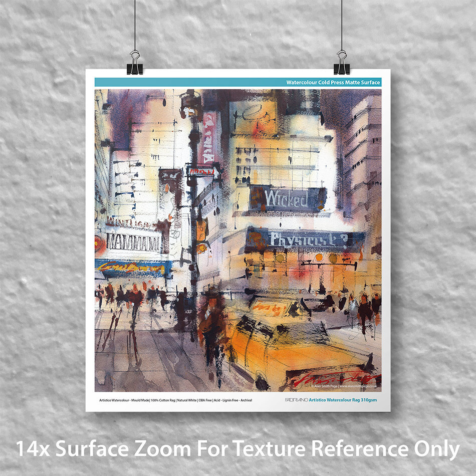Fabriano Artistico Watercolour Rag 310