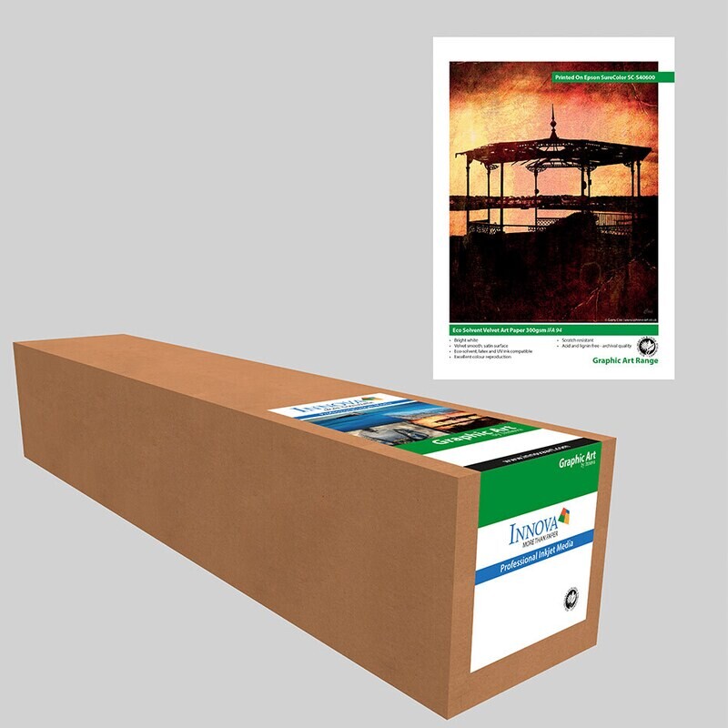 Eco Solvent Velvet Art Paper 300
