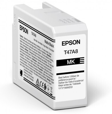EPSON Tinte matt schwarz 50ml T47A80N