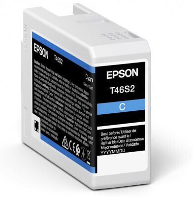 EPSON Tinte cyan 25ml (T46S2)