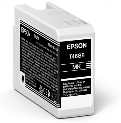 EPSON Tinte matt schwarz 25ml (T46S80N)