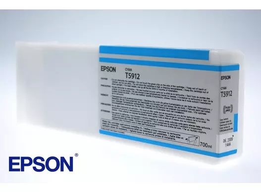 Epson Tinte Cyan 700ml T5912 