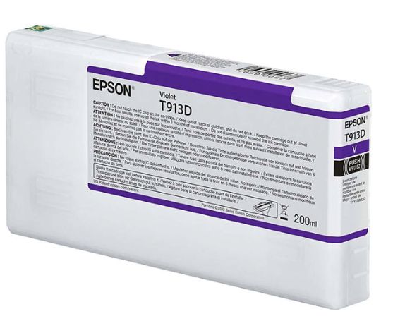 EPSON Tinte violett 200ml T913D