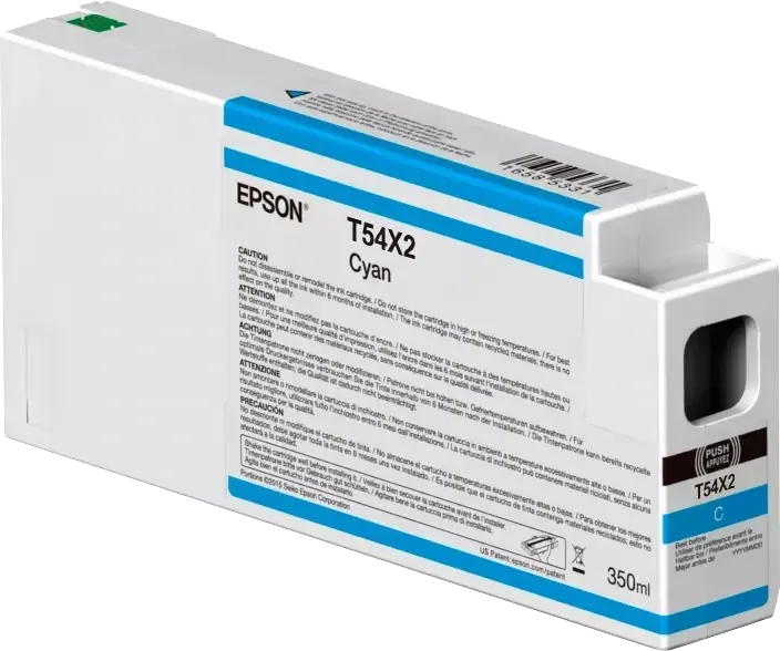 EPSON Tinte cyan 350ml T54X2