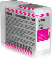 EPSON Tinte magenta vivid 80.0ml T580A