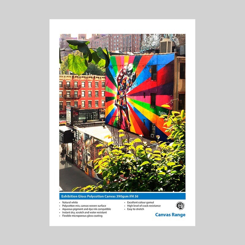 Exhibition Gloss PolyCotton Canvas 390