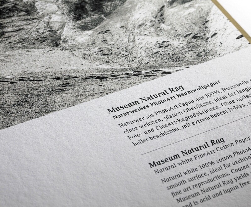 Museum Natural Rag Naturweisses PhotoArt Baumwollpapier 260g