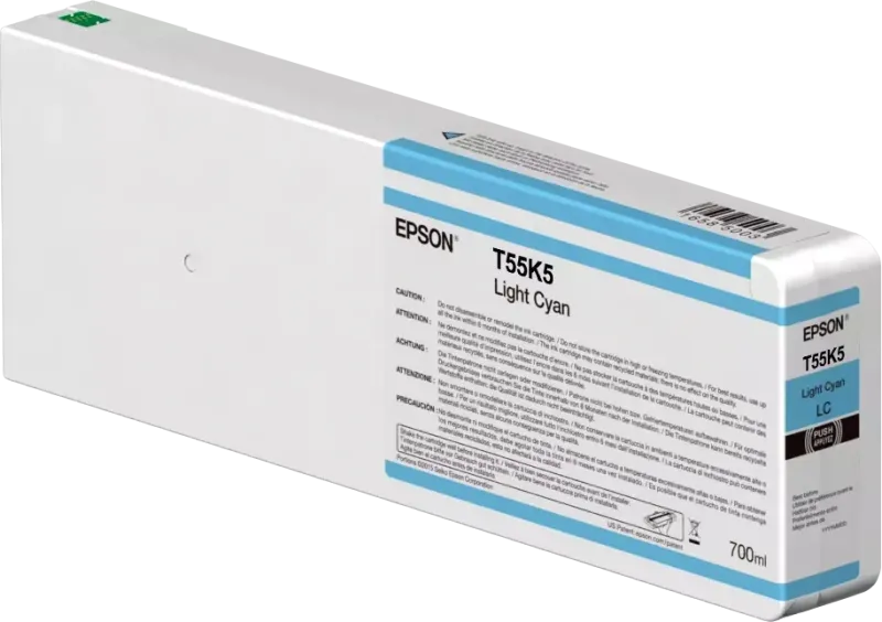 EPSON Tinte light cyan 700ml T55K5