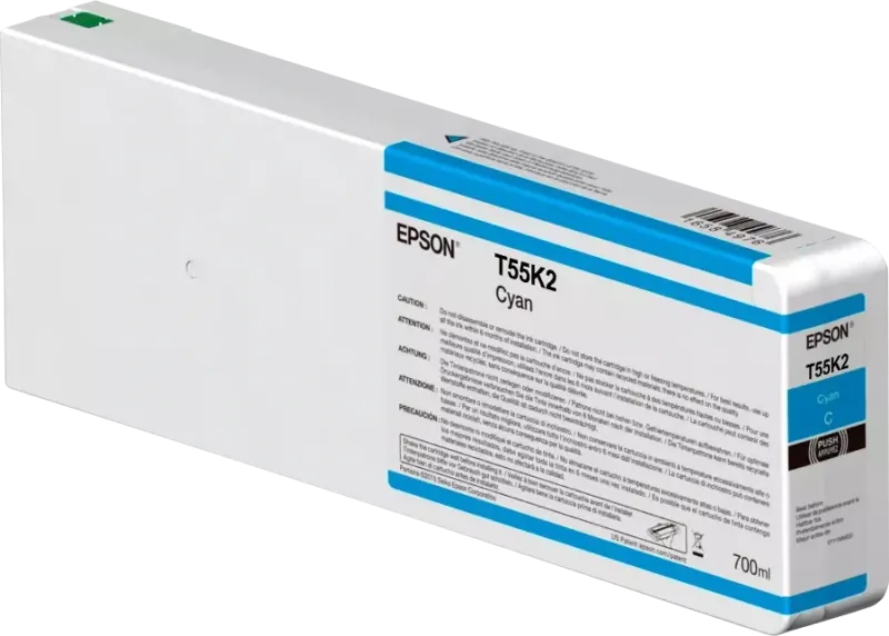 EPSON Tinte cyan 700ml T55K2