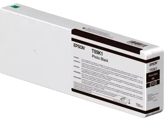 EPSON Tinte photo schwarz 700ml T55K1