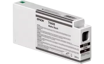EPSON Tinte matt schwarz 350ml T54X80N