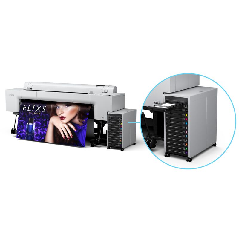 EPSON SureColor SC-P20500, 162.5cm (64"), 12x 1600ml Tinte und Edge Print Pro Rip