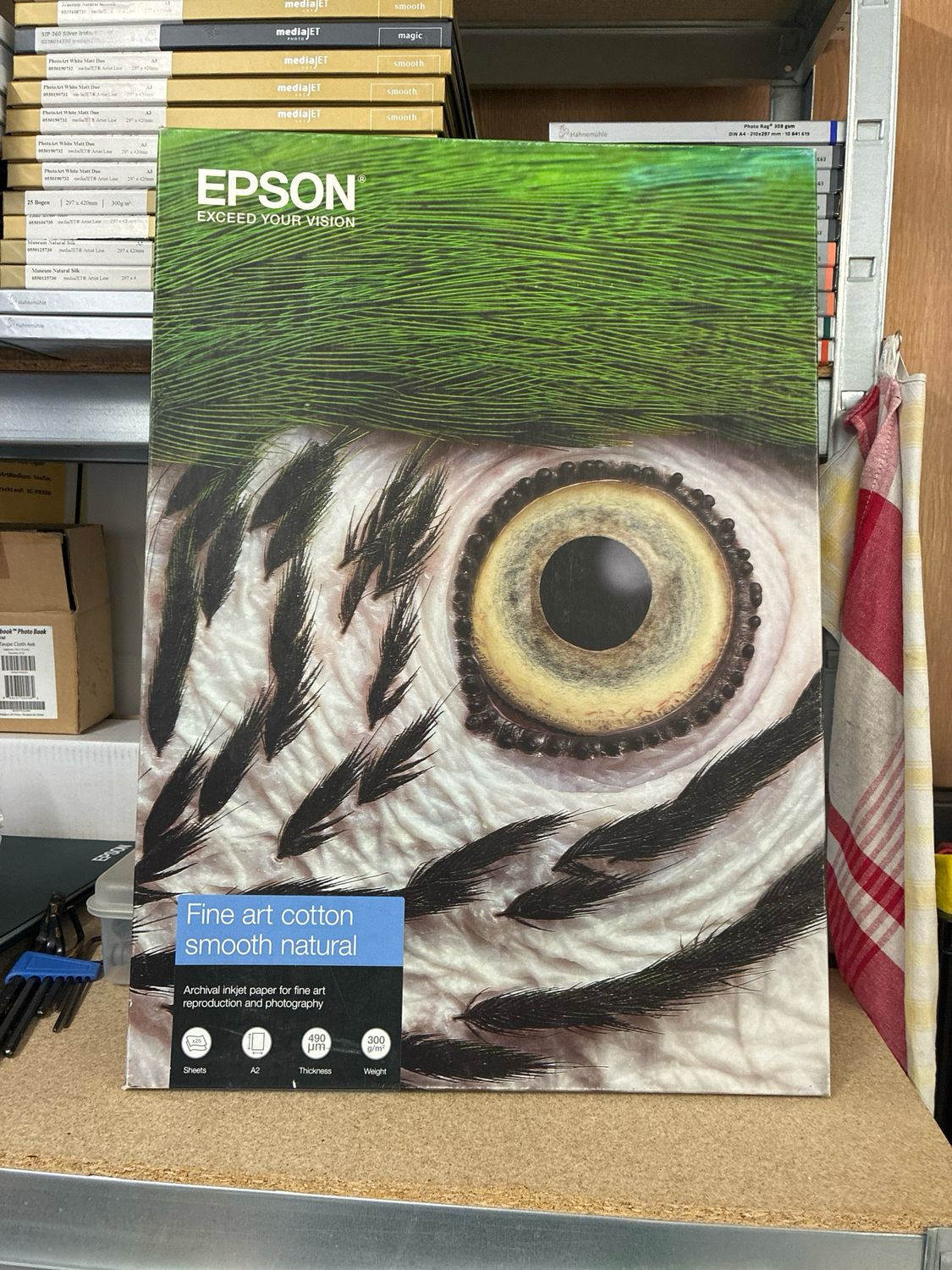 EPSON Fine Art Cotton Smooth Natural 300 A2