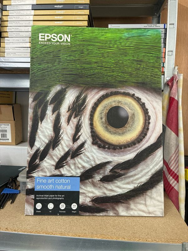 EPSON Fine Art Cotton Smooth Natural 300 A2