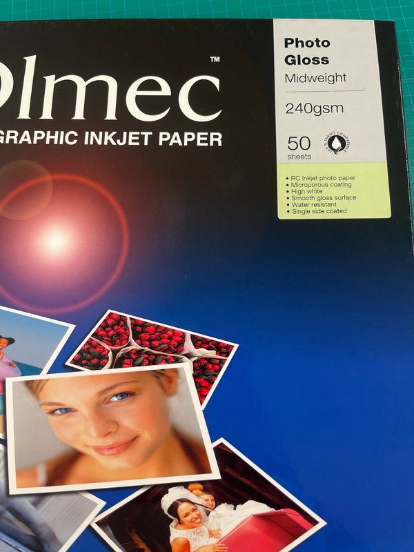 Olmec Photo Gloss Midweght 240 A3, 50 Blatt