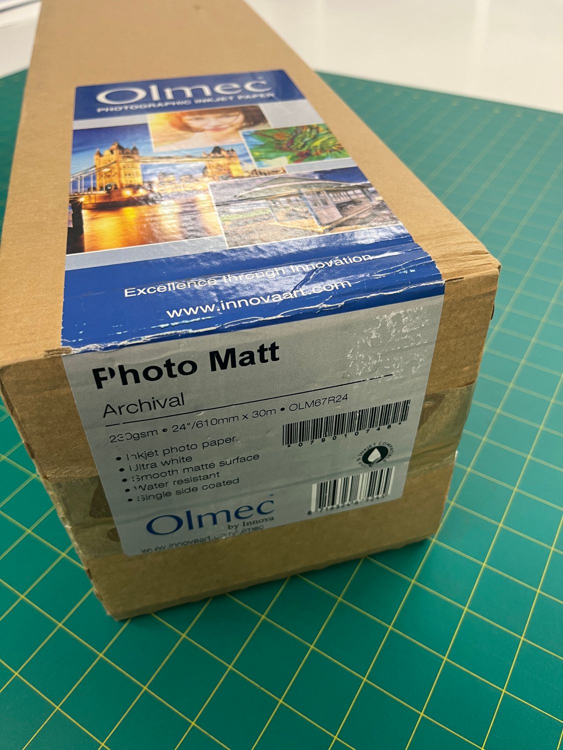 Olmec Photo  Matt Archival 230, 24 Zoll 30m