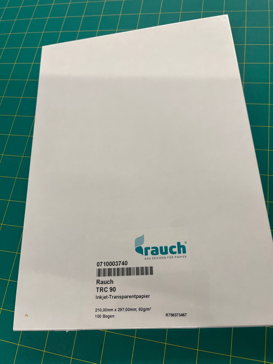 Rauch TRC 90 InkJet-Transparentpapier ​(A4, 510 Blatt)