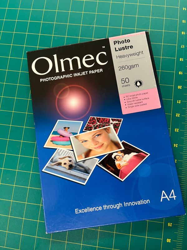 Olmec Photo Lustre Heavyweight 190, A4 50 Blatt