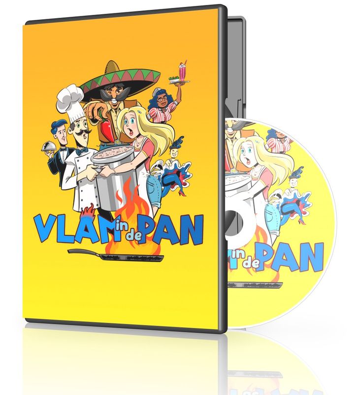 Pieter van der Plas - VLAM IN DE PAN