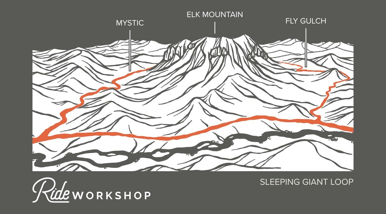 Sleeping Giant Gravel Tee