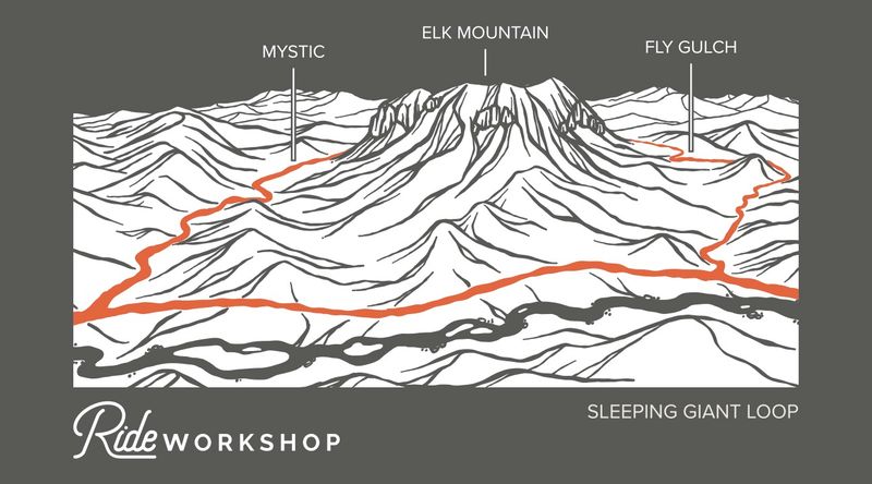 Sleeping Giant Gravel Tee
