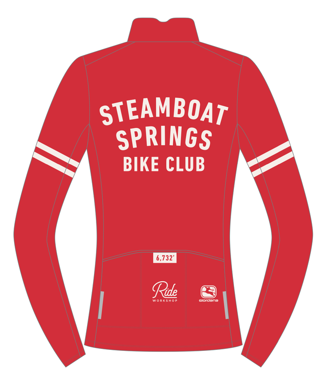 Steamboat Springs Bike Club Wool Long Sleeve Jersey