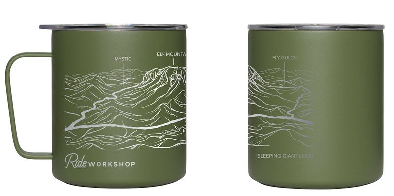 Sleeping Giant Camp Coffee Cup 12oz by Miir - Gravel Steamboat Springs Gravel