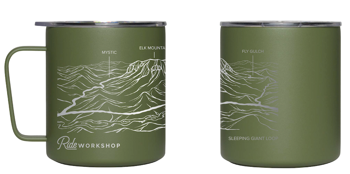 Sleeping Giant Camp Coffee Cup 12oz by Miir - Gravel Steamboat Springs Gravel