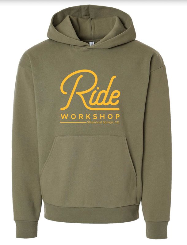 Ride Workshop Hooded Sweatshirt - Steamboat Springs CO 2026